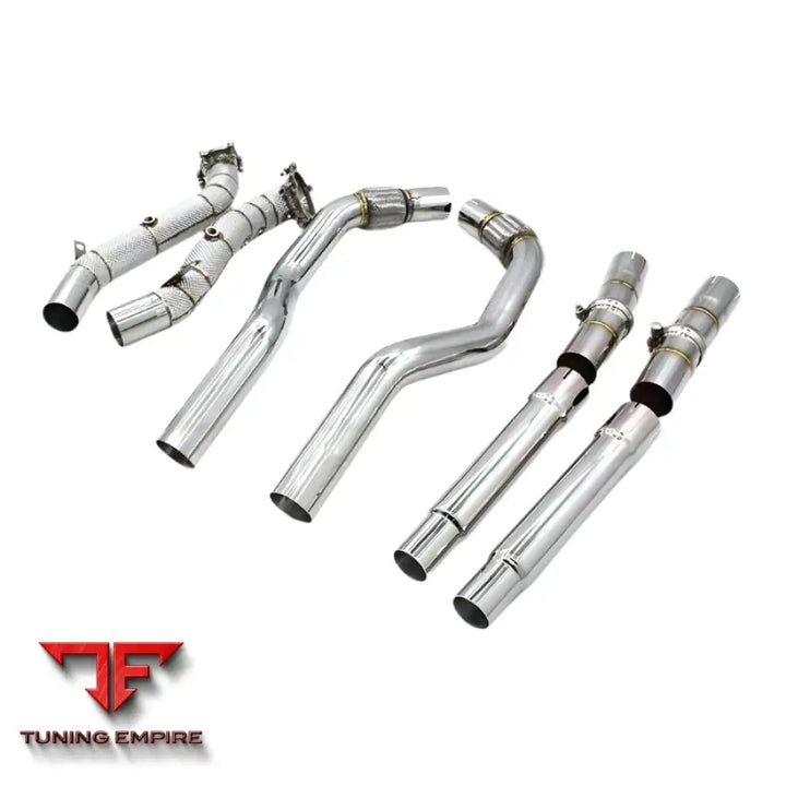 AUDI S8 4.0T STAINLESS STEEL CATLESS DOWNPIPE 2013-2016