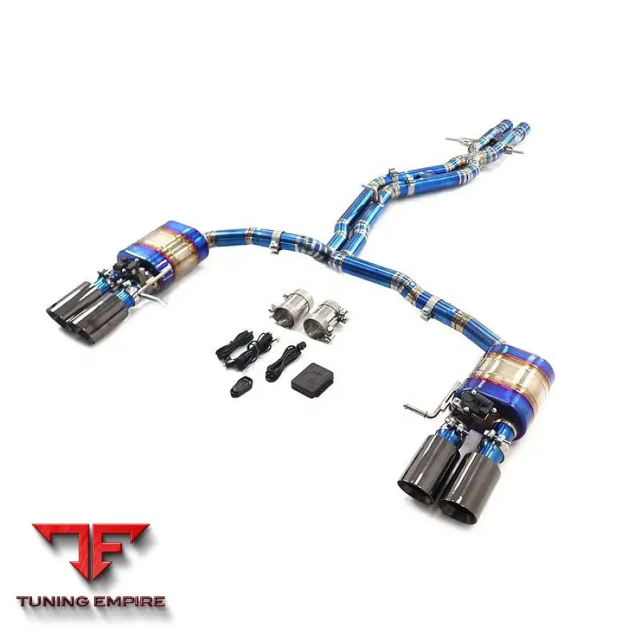 AUDI S8 D5 4.0T TITANIUM CATBACK RAZOR EXHAUST SYSTEM WITH MUFFLER VALVE
