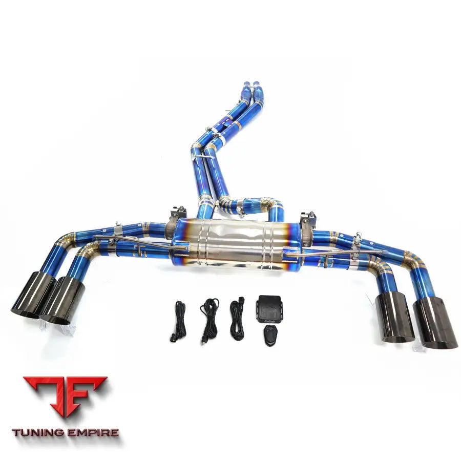 AUDI SQ5 3.0T TITANIUM CATBACK RAZOR EXHAUST SYSTEM WITH MUFFLER VALVE