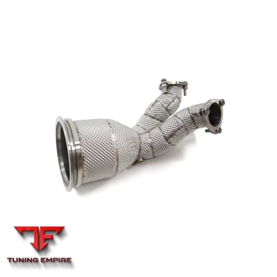 AUDI SQ5 B9 V6 3.0T RAZOR EXHAUST DOWNPIPES WITH HEAT SHIELD