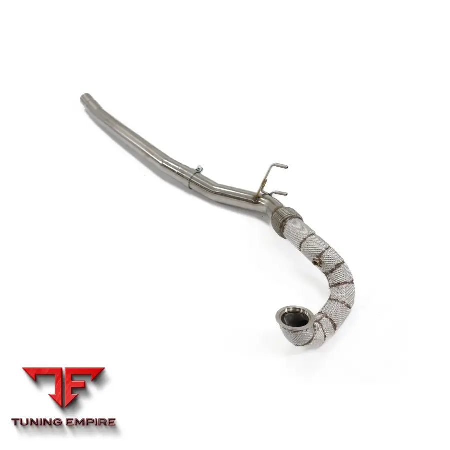AUDI TT MK3 2.0T RAZOR EXHAUST DOWNPIPES WITH HEAT SHIELD