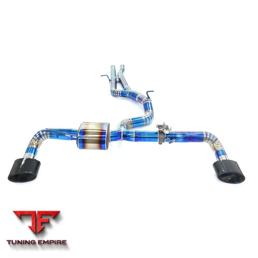 AUDI TTRS 8J 2.5T TITANIUM CATBACK RAZOR EXHAUST SYSTEM WITH MUFFLER VALVE