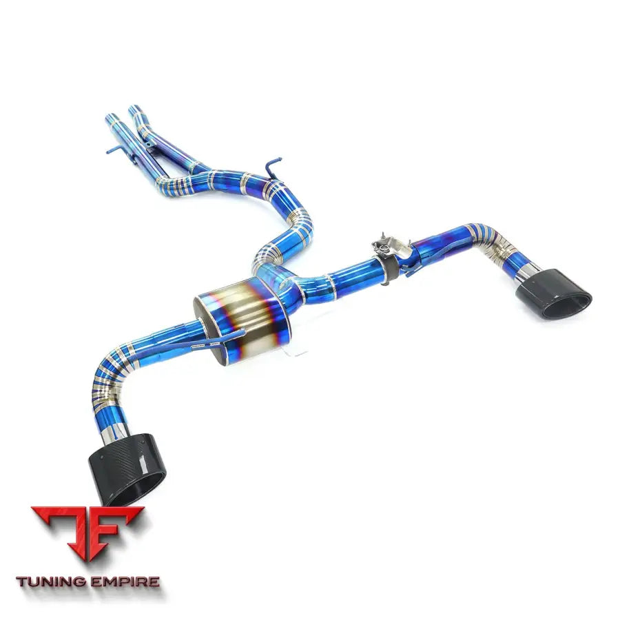 AUDI TTRS 8J 2.5T TITANIUM CATBACK RAZOR EXHAUST SYSTEM WITH MUFFLER VALVE