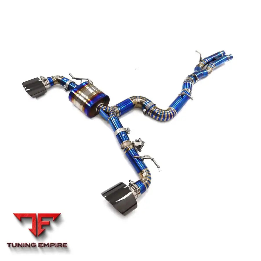 AUDI TTRS 8S 2.5T TITANIUM CATBACK RAZOR EXHAUST SYSTEM WITH MUFFLER VALVE