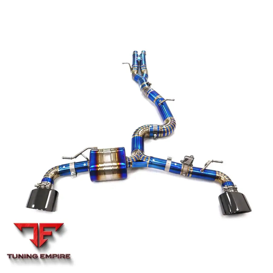 AUDI TTRS 8S 2.5T TITANIUM CATBACK RAZOR EXHAUST SYSTEM WITH MUFFLER VALVE