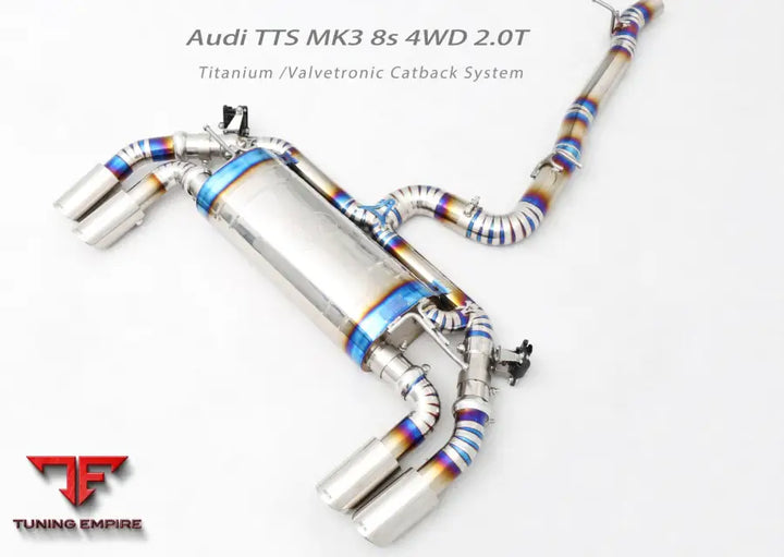 Audi Tts Mk3 8S Titanium Valvetronic Exhaust System