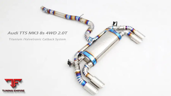 Audi Tts Titanium Valvetronic Exhaust System