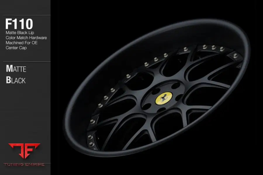 AVANT GARDE AG F110 - MATTE BLACK