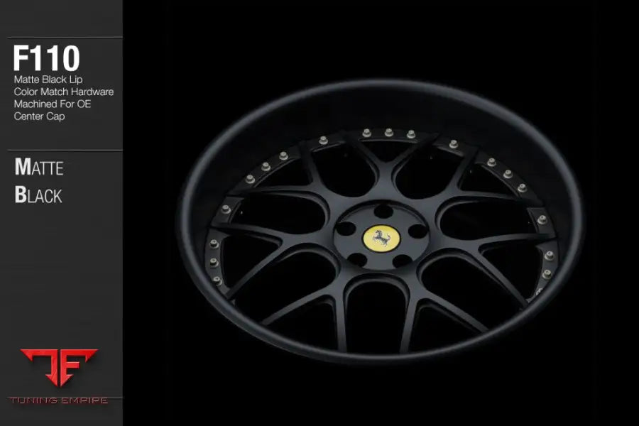 AVANT GARDE AG F110 - MATTE BLACK