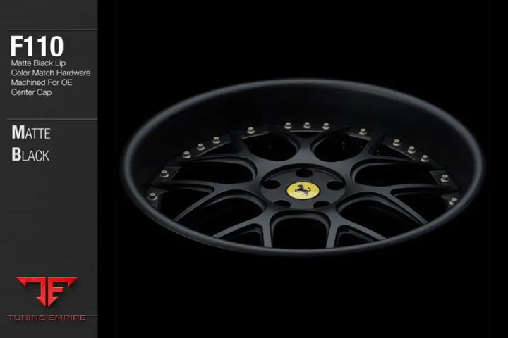 AVANT GARDE AG F110 - MATTE BLACK