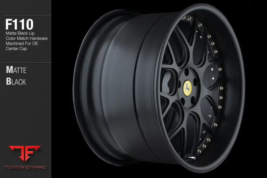 AVANT GARDE AG F110 - MATTE BLACK