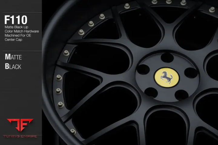 AVANT GARDE AG F110 - MATTE BLACK