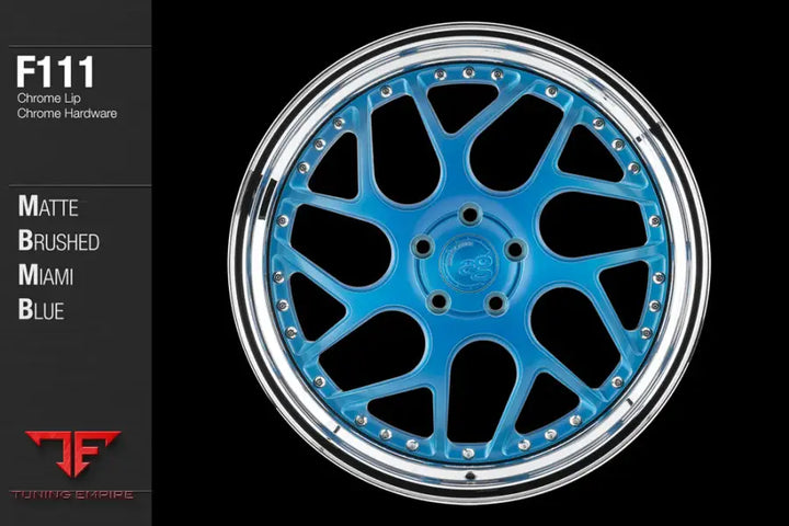 AVANT GARDE AG F111 - MATTE BRUSHED MIAMI BLUE