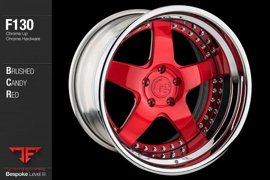 AVANT GARDE AG F130 - BRUSHED CANDY APPLE RED
