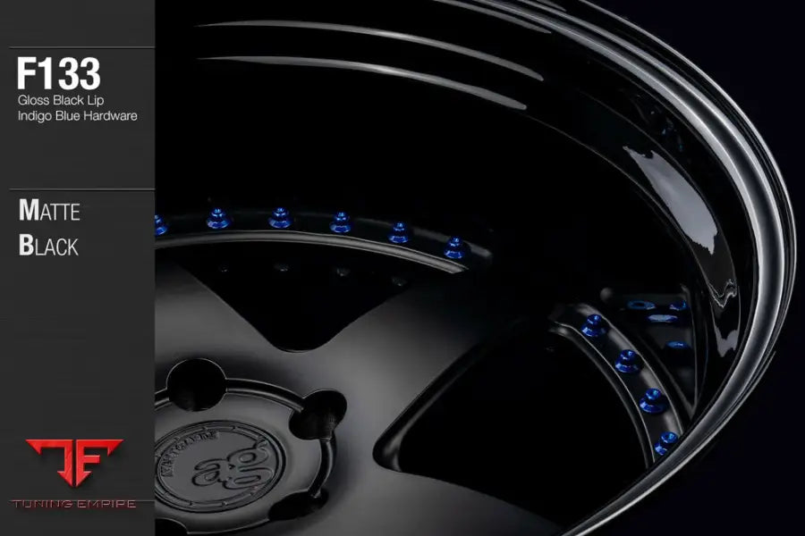 AVANT GARDE AG F133 - MATTE BLACK