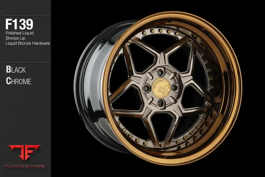 AVANT GARDE AG F139 - BLACK CHROME