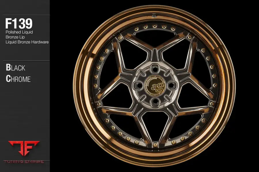 AVANT GARDE AG F139 - BLACK CHROME