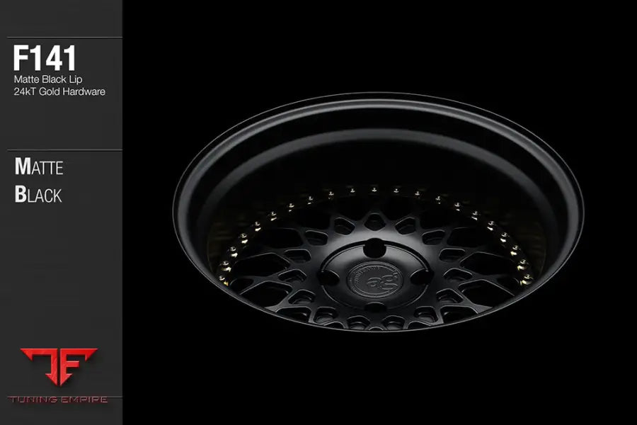 AVANT GARDE AG F141 - MATTE BLACK