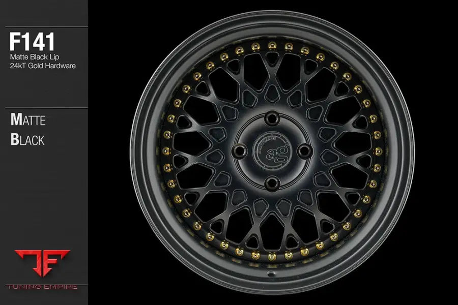 AVANT GARDE AG F141 - MATTE BLACK