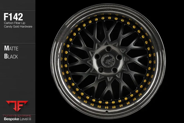 AVANT GARDE AG F142 - MATTE BLACK