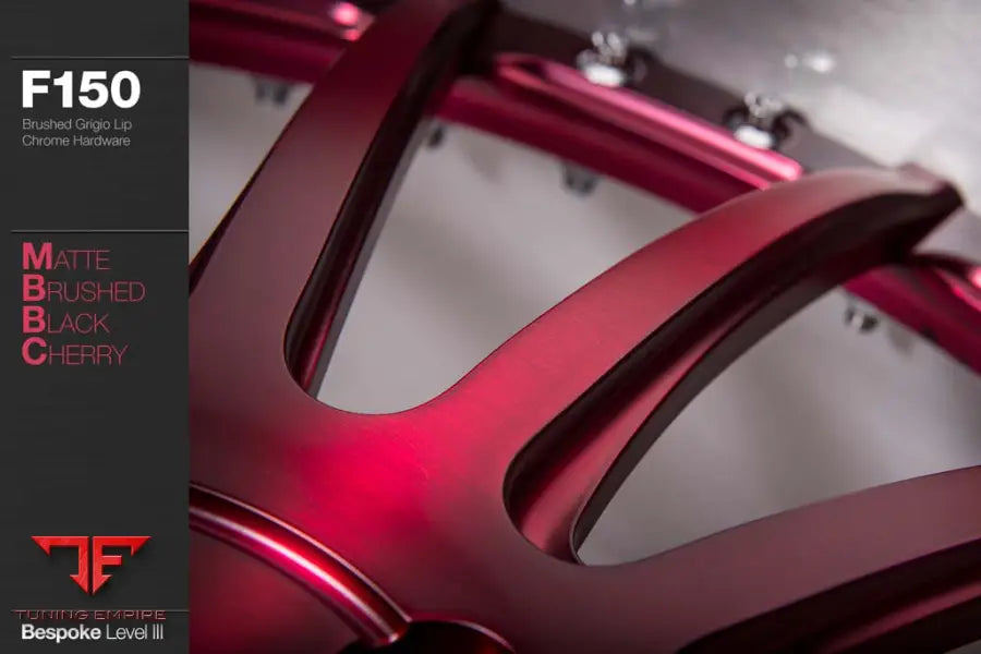 AVANT GARDE AG F150 - MATTE BRUSHED BLACK CHERRY