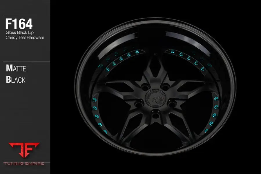 AVANT GARDE AG F164 - MATTE BLACK