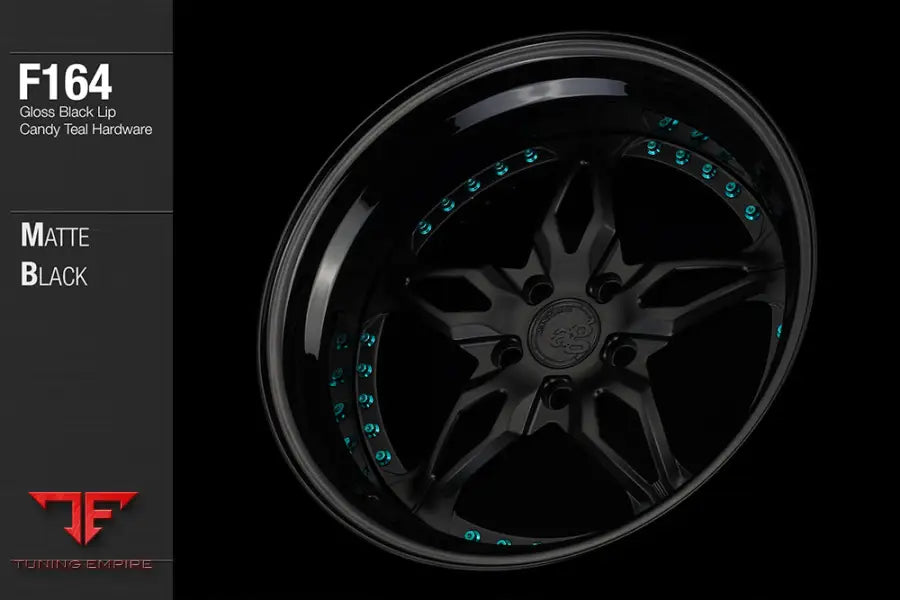 AVANT GARDE AG F164 - MATTE BLACK