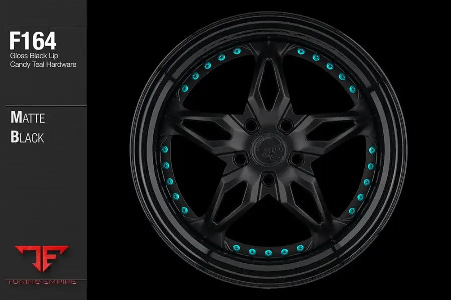 AVANT GARDE AG F164 - MATTE BLACK