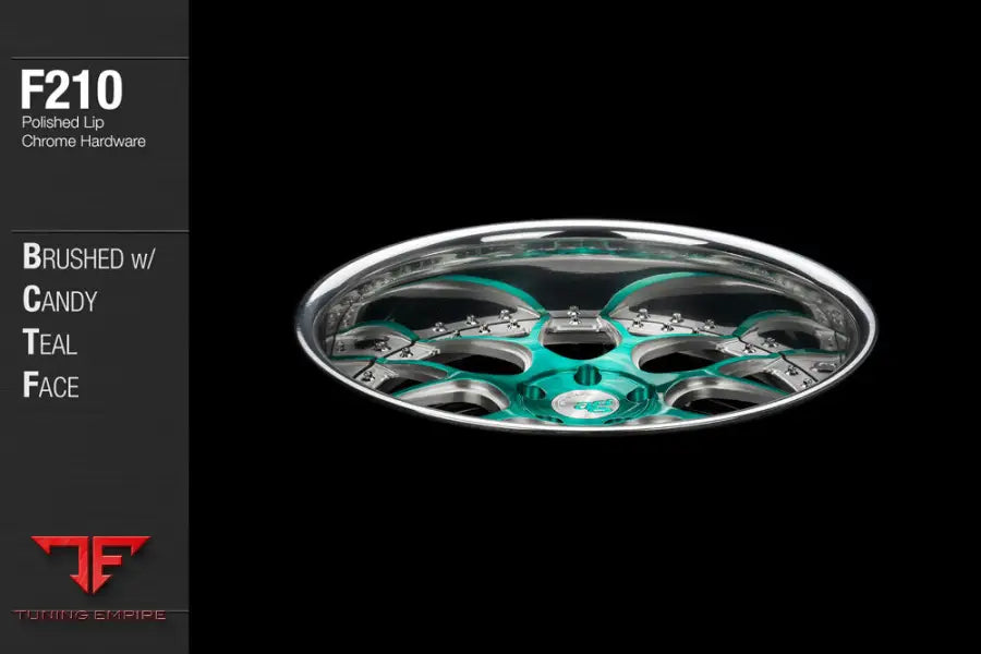 AVANT GARDE AG F210 - BRUSHED WITH CANDY TEAL