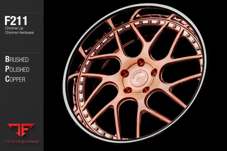 AVANT GARDE AG F211 - BRUSHED POLISHED COPPER