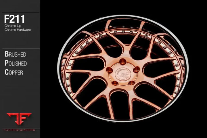 AVANT GARDE AG F211 - BRUSHED POLISHED COPPER