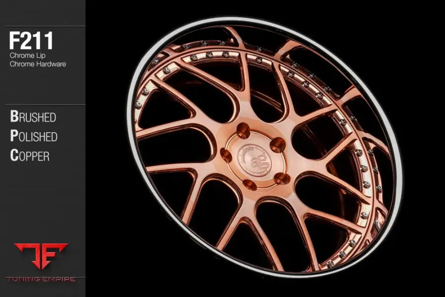 AVANT GARDE AG F211 - BRUSHED POLISHED COPPER