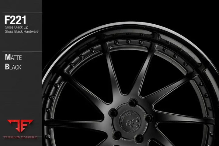 AVANT GARDE AG F221 - MATTE BLACK