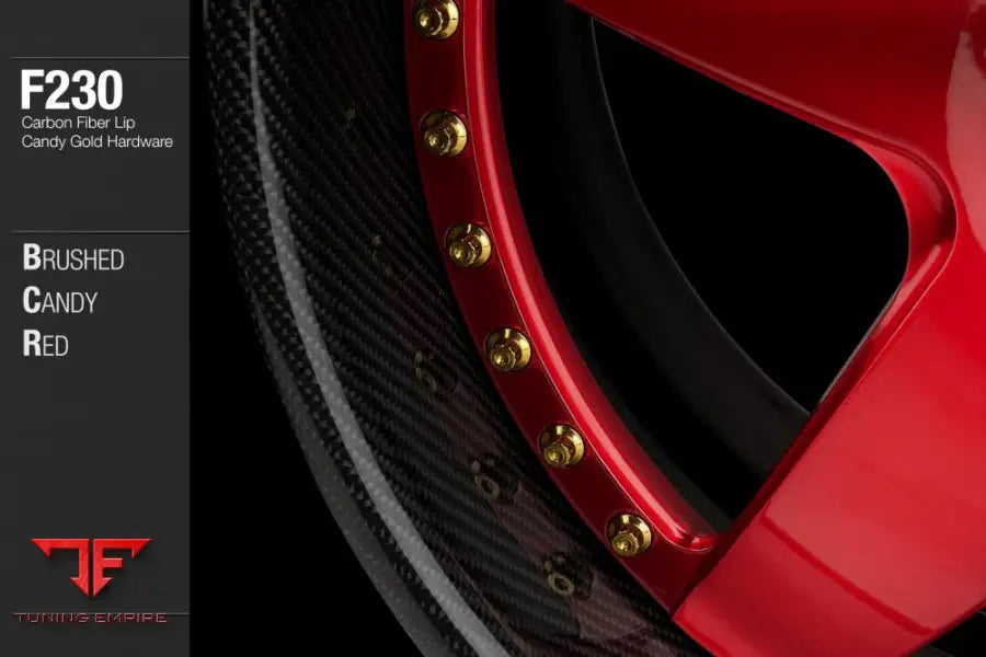 AVANT GARDE AG F230 - BRUSHED CANDY RED