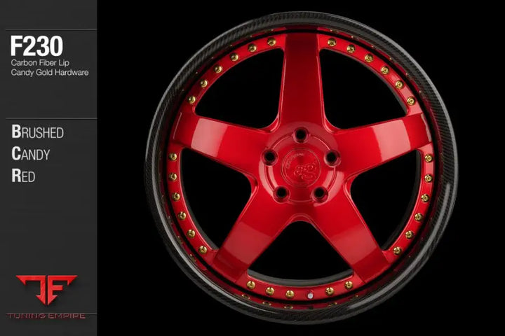 AVANT GARDE AG F230 - BRUSHED CANDY RED