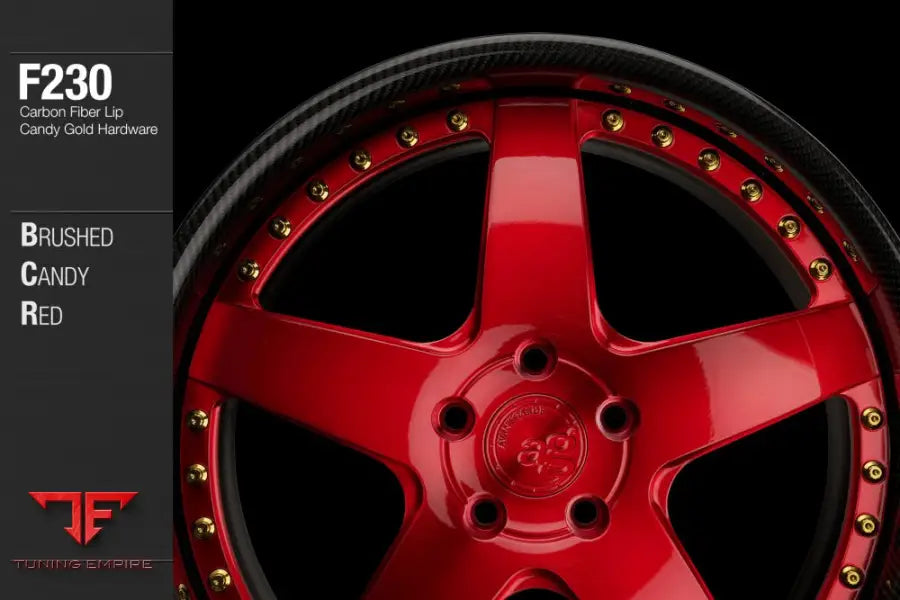 AVANT GARDE AG F230 - BRUSHED CANDY RED