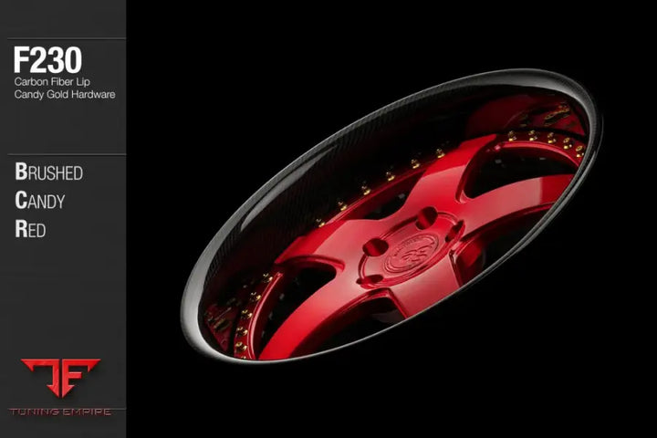 AVANT GARDE AG F230 - BRUSHED CANDY RED