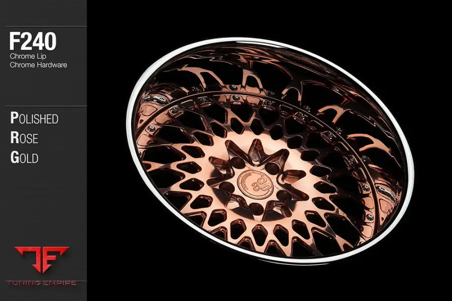 AVANT GARDE AG F240 - POLISHED ROSE GOLD