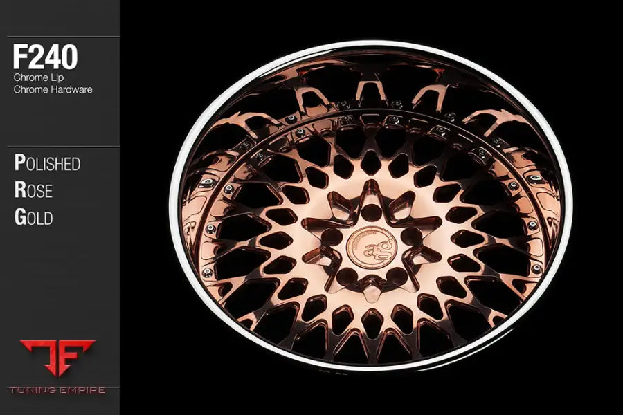 AVANT GARDE AG F240 - POLISHED ROSE GOLD