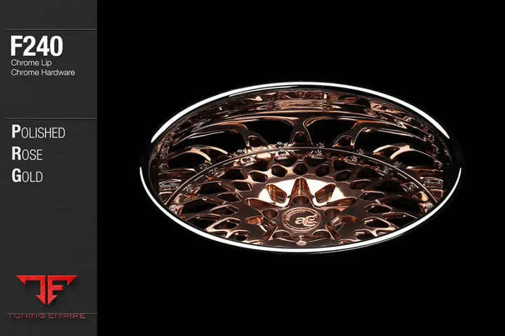 AVANT GARDE AG F240 - POLISHED ROSE GOLD