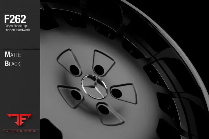 AVANT GARDE AG F262 - MATTE BLACK