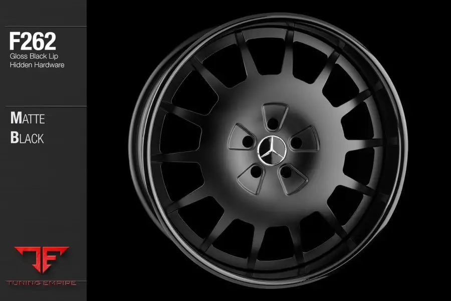 AVANT GARDE AG F262 - MATTE BLACK