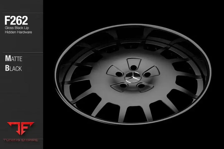 AVANT GARDE AG F262 - MATTE BLACK
