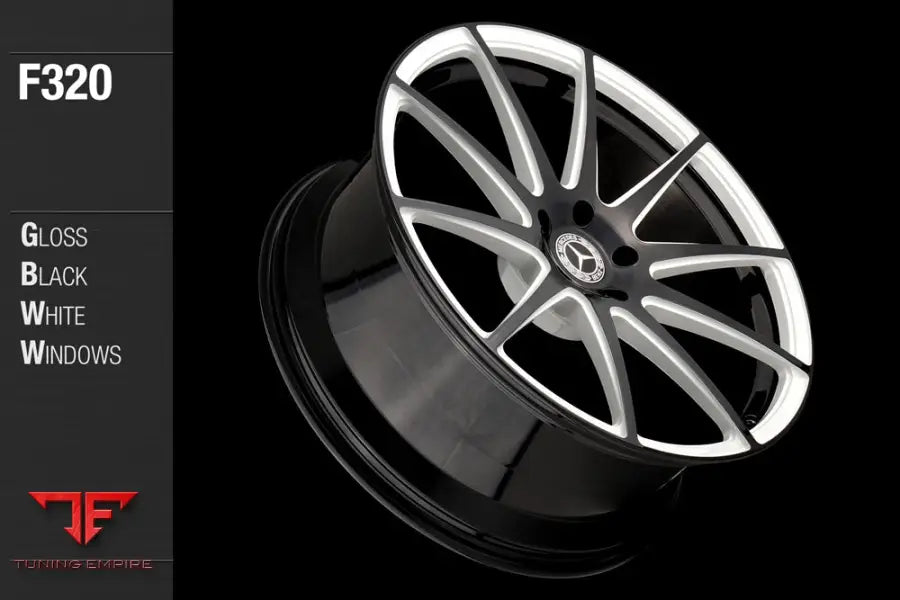 AVANT GARDE AG F320 - GLOSS BLACK WHITE WINDOWS