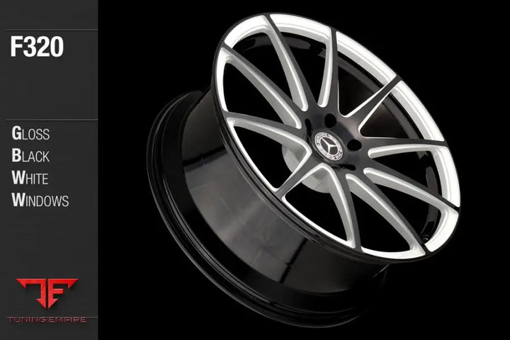 AVANT GARDE AG F320 - GLOSS BLACK WHITE WINDOWS