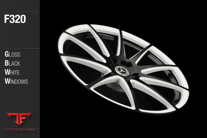 AVANT GARDE AG F320 - GLOSS BLACK WHITE WINDOWS