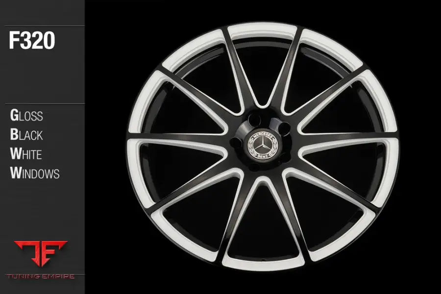 AVANT GARDE AG F320 - GLOSS BLACK WHITE WINDOWS