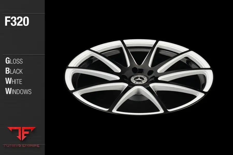 AVANT GARDE AG F320 - GLOSS BLACK WHITE WINDOWS