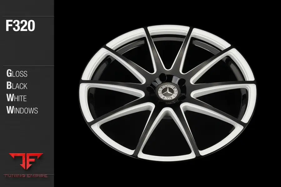 AVANT GARDE AG F320 - GLOSS BLACK WHITE WINDOWS