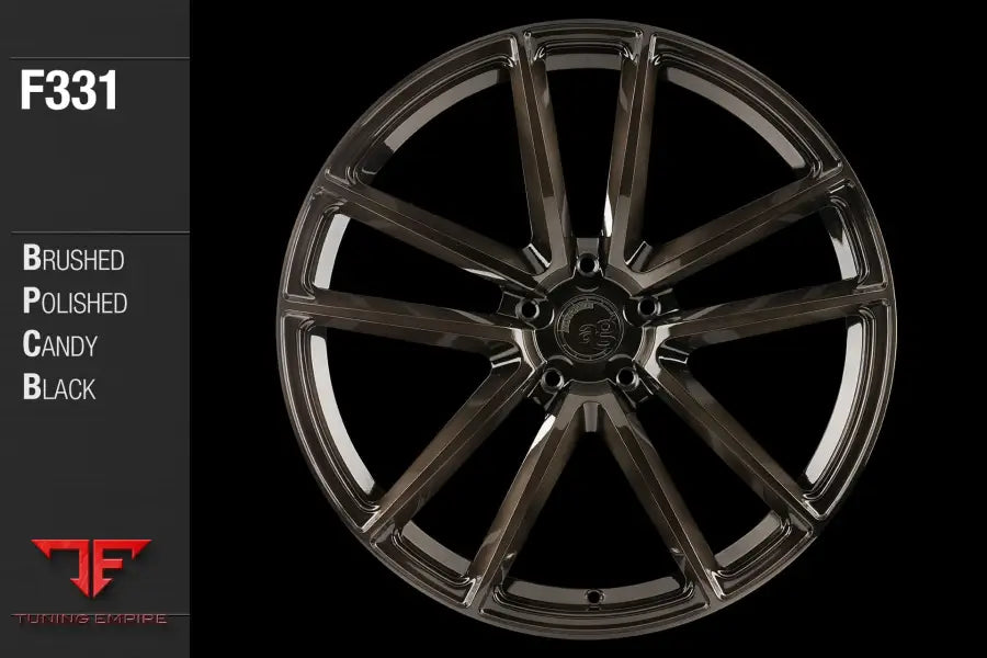 AVANT GARDE AG F331 - BRUSHED POLISHED CANDY BLACK